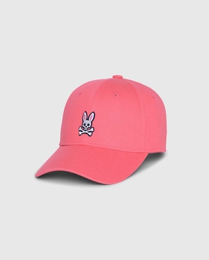 Casquettes Psycho Bunny Classic Baseball Cap Rose Homme | SHK-08031868